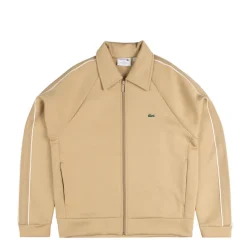 Lacoste Pullover*French Made Zipped Sweatshirt Beige