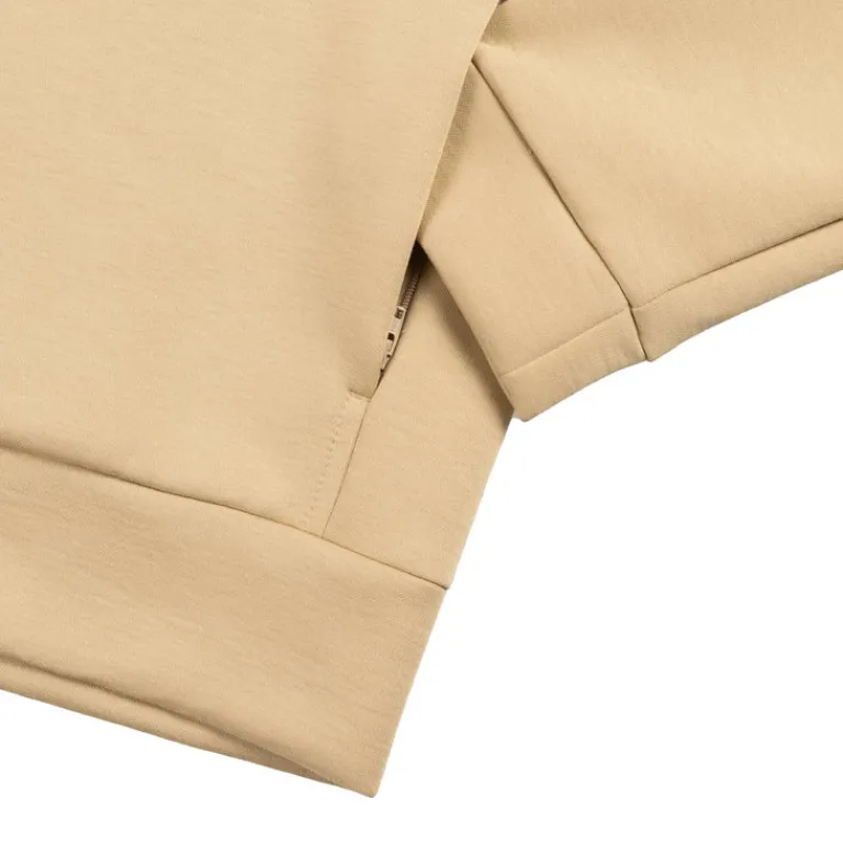 Lacoste Pullover*French Made Zipped Sweatshirt Beige