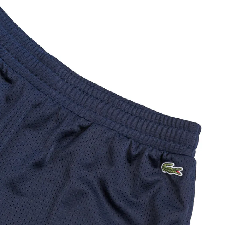 Lacoste Shorts*Graphic Mesh Shorts Midnight Blue