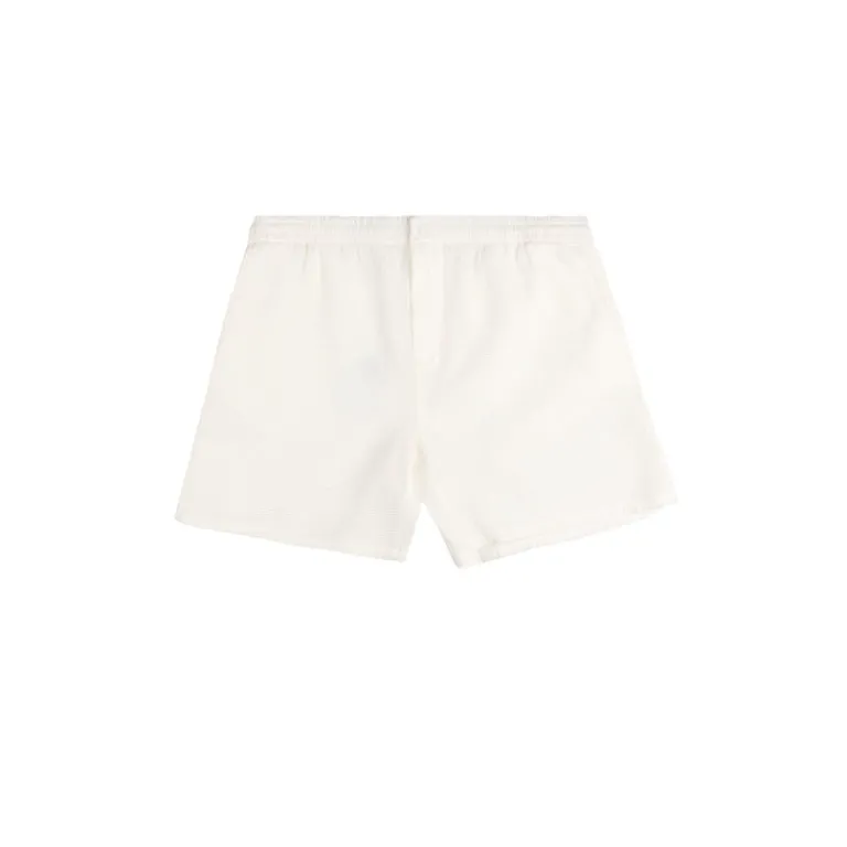 Lacoste Shorts*Lightweight Textured Shorts White