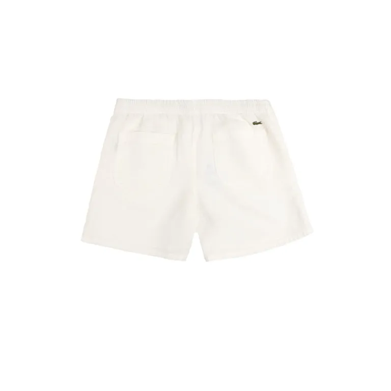 Lacoste Shorts*Lightweight Textured Shorts White