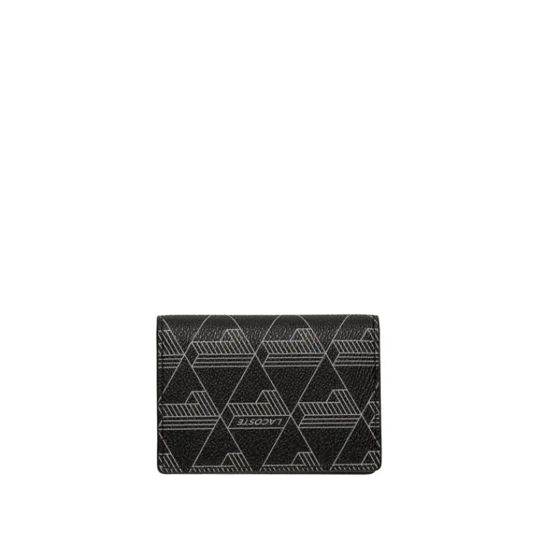 Lacoste Alle Anzeigen|Sacs*The Blend Compact Monogram Billfold Monogram Noir Gris