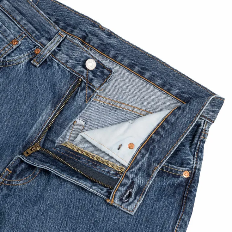 Levi's Shorts*478 Baggy Capri Song Of The Year Blue