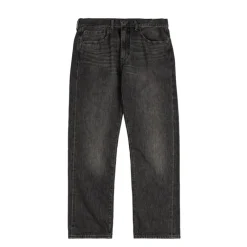 Levi's Pantalons*505 Regular Basalt Rock Selvedge Black