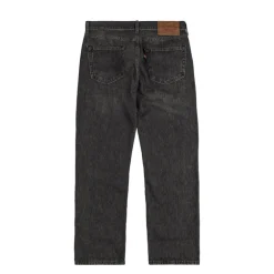 Levi's Pantalons*505 Regular Basalt Rock Selvedge Black