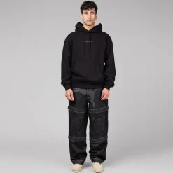 Maharishi Pullover*Organic Hooded Sweat Black