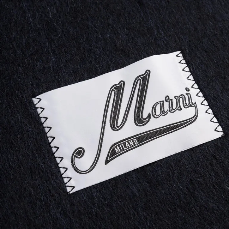 Marni Alle Anzeigen|Écharpes*Brushed Alpaca Scarf Blublack