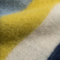 Marni Alle Anzeigen|Écharpes*Logo and Stripe Mohair Scarf Aquamarine