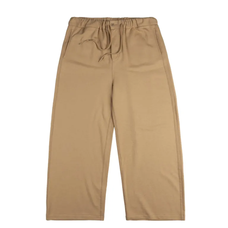 Marni Pantalons*Loopback Organic Cotton Jersey Track Trousers Winter Wheat