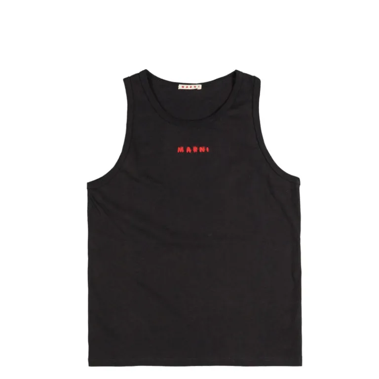 Marni T-Shirts*Organic Compact Jersey Black