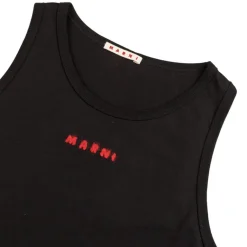 Marni T-Shirts*Organic Compact Jersey Black