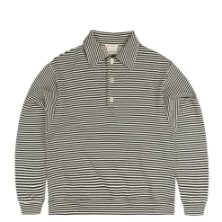 Marni Pullover*Striped Yarn Dyed Sweatshirt Black