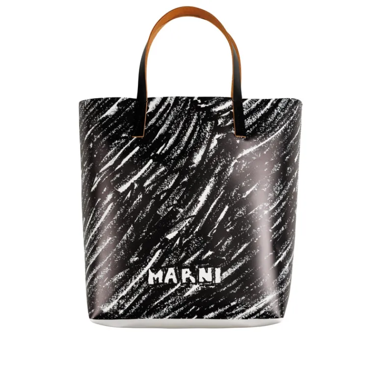 Marni Alle Anzeigen|Sacs*Tribeca Shopping Bag Black/White