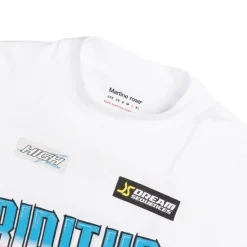 Martine Rose T-Shirts*Funnel Neck Longsleeve T-Shirt White BMX