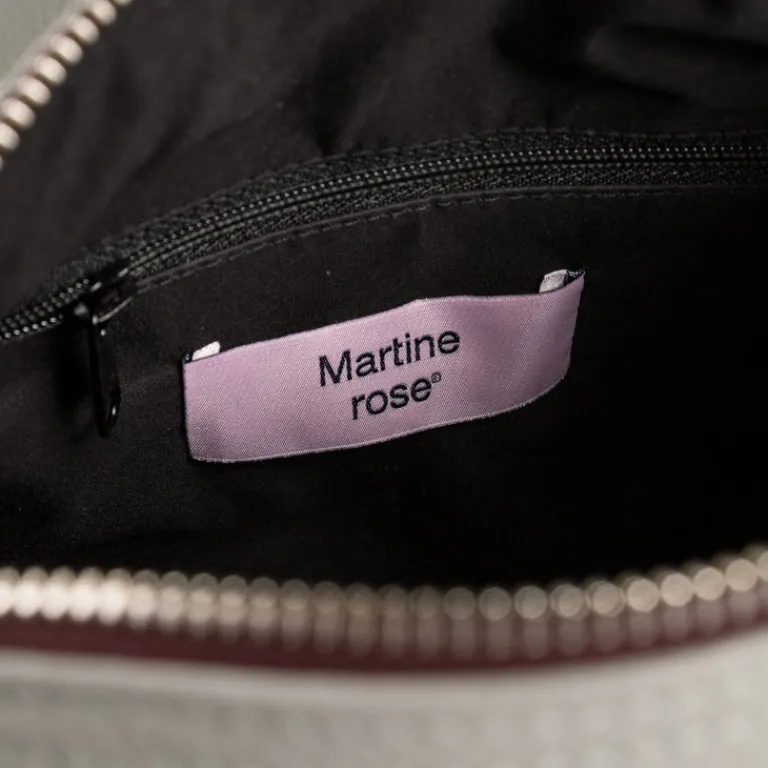 Martine Rose Alle Anzeigen|Sacs*Galaxy Top Handle Bag Grey Burgundy