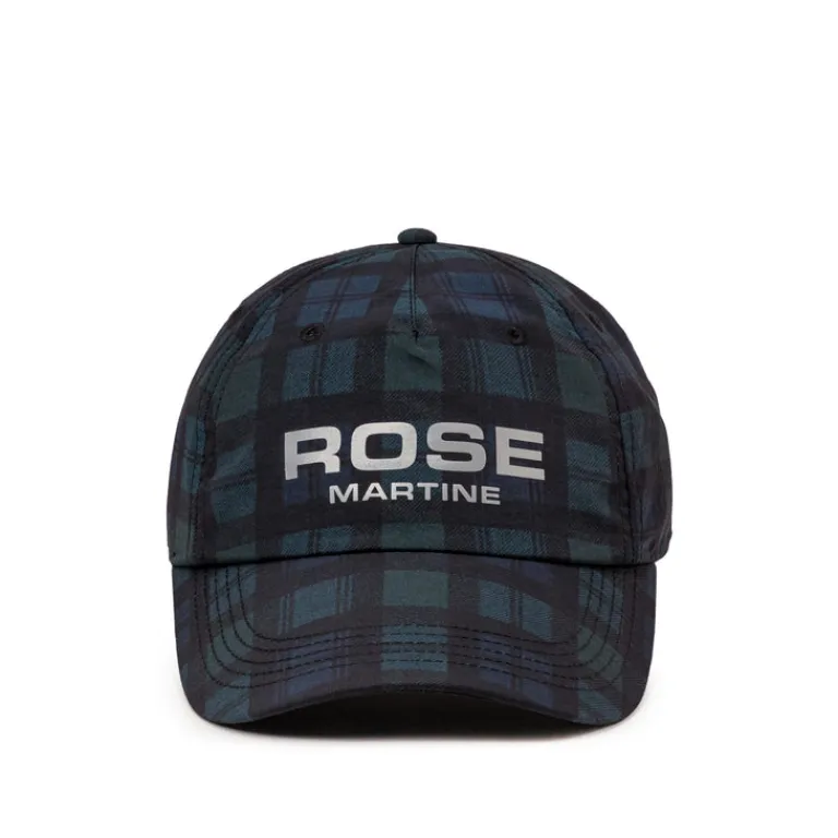 Martine Rose Alle Anzeigen|Caps & Bucket Hats*Nylon Cap Black / Tartan