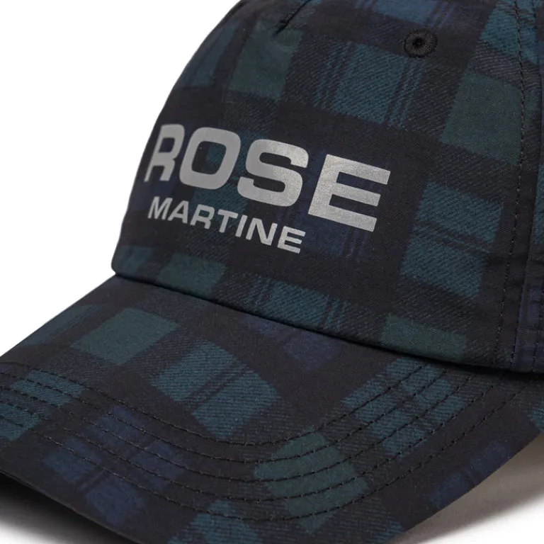 Martine Rose Alle Anzeigen|Caps & Bucket Hats*Nylon Cap Black / Tartan