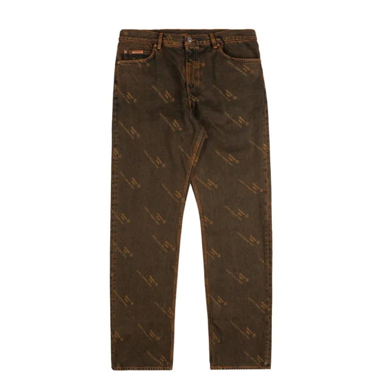 Martine Rose Pantalons*Relaxed Fit Jean Orange Laser