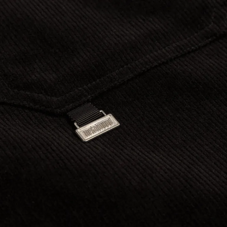 Metalwood Chemises*Corduroy Overshirt Black