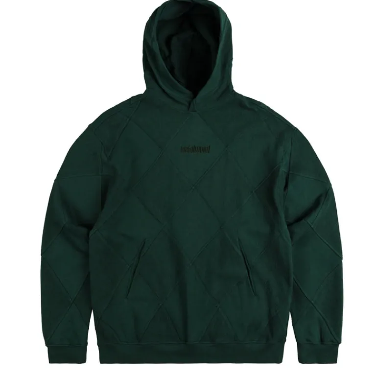 Metalwood Sweats À Capuche*Diamond Terry Hooded Sweatshirt Deep Forest