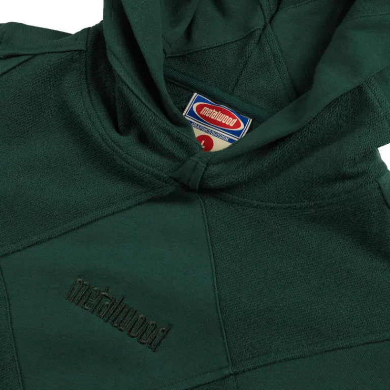 Metalwood Sweats À Capuche*Diamond Terry Hooded Sweatshirt Deep Forest