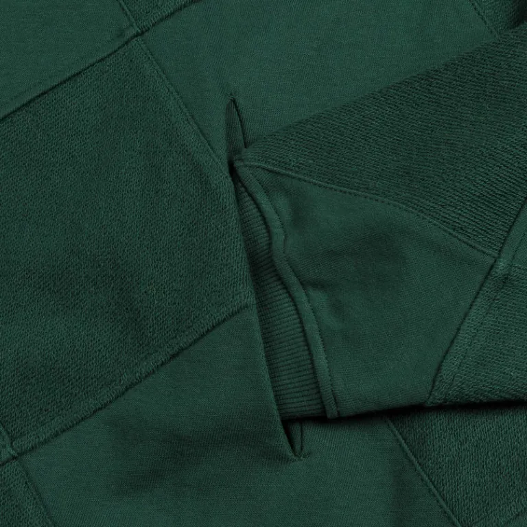 Metalwood Sweats À Capuche*Diamond Terry Hooded Sweatshirt Deep Forest
