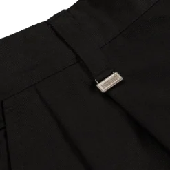 Metalwood Survêtements*Elastic Waist Baggy Pant Black