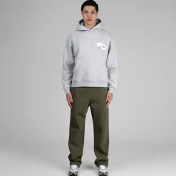 Metalwood Sweats À Capuche*Grab Your Balls Hooded Sweatshirt Heather Grey
