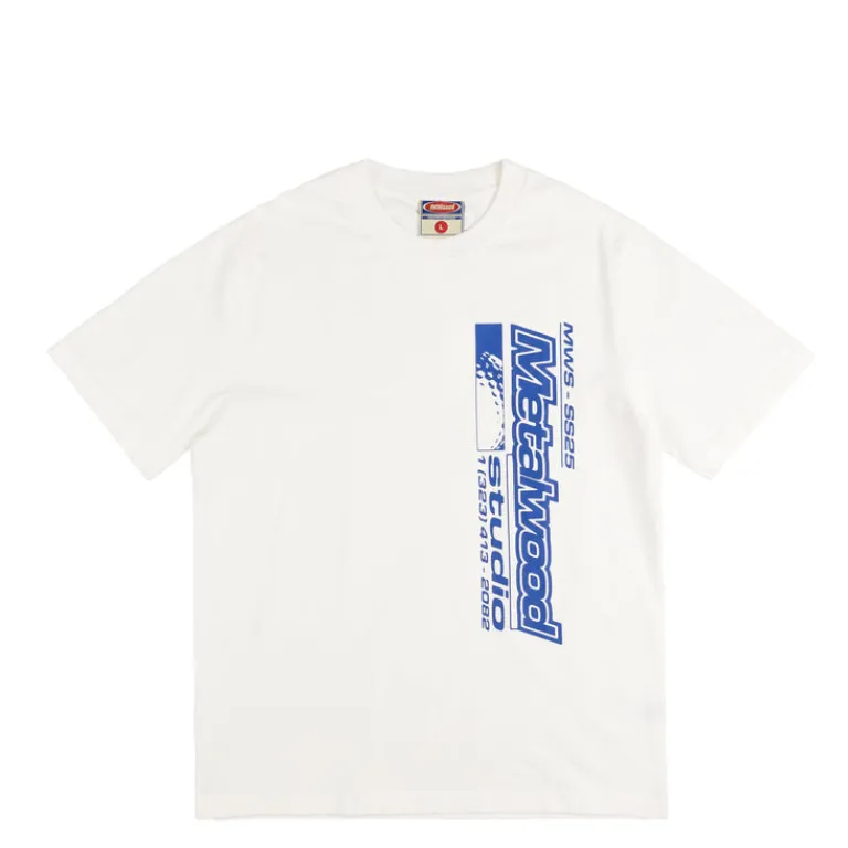 Metalwood T-Shirts*La Brea Shop T-Shirt White