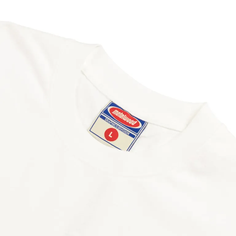 Metalwood T-Shirts*La Brea Shop T-Shirt White