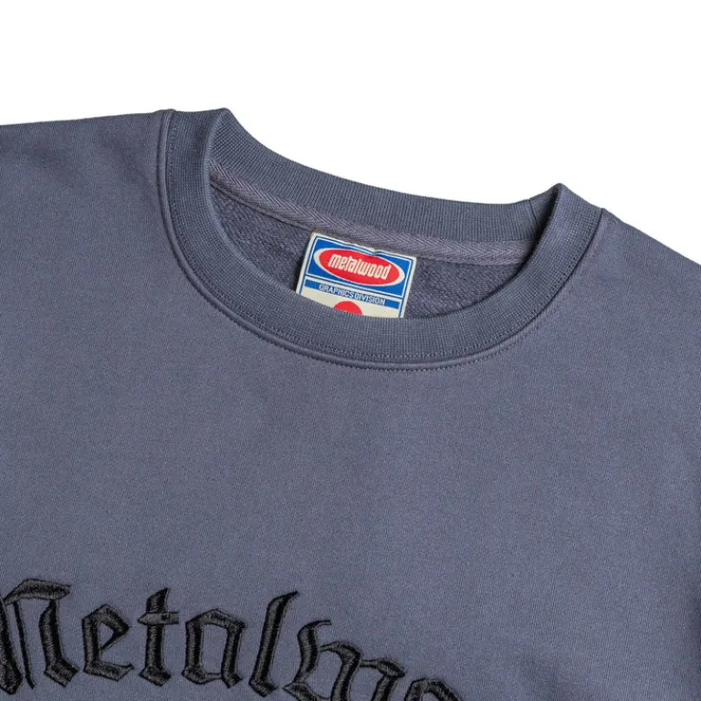 Metalwood Pullover*Medieval Crewneck Sweatshirt Midnight