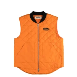 Metalwood Vestes*Padded Vest Orange