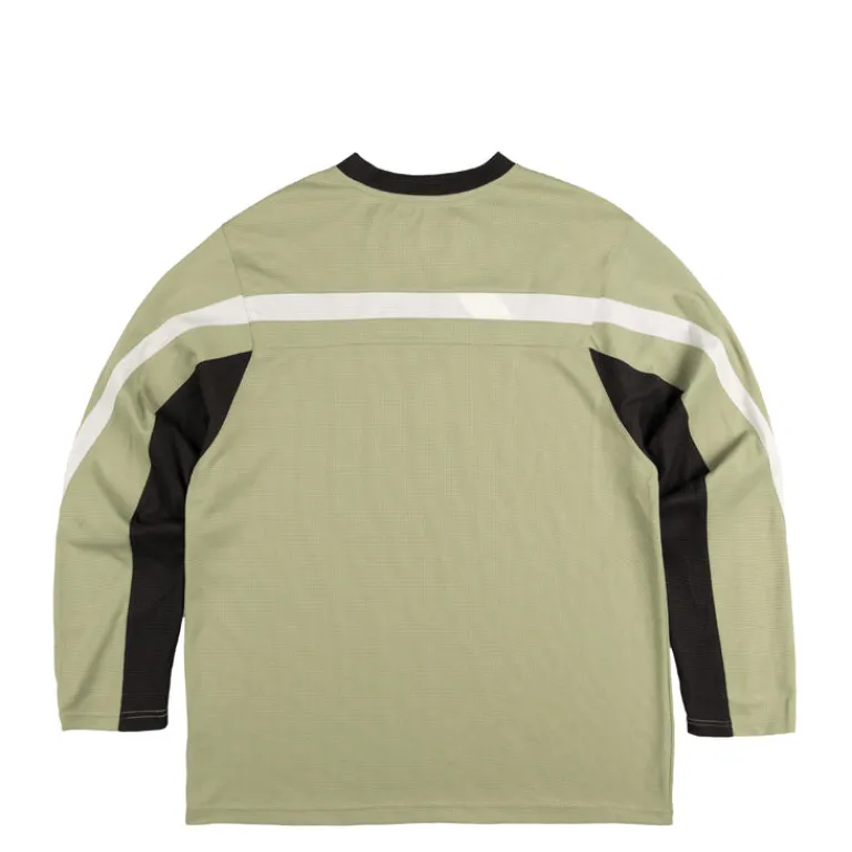 Metalwood T-Shirts*Paneled Poly Top Mint