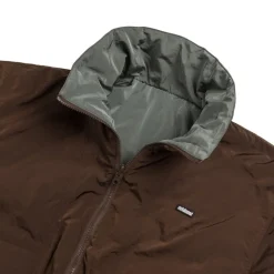Metalwood Gilets*Reversible Bomber Jacket Brown / Alloy