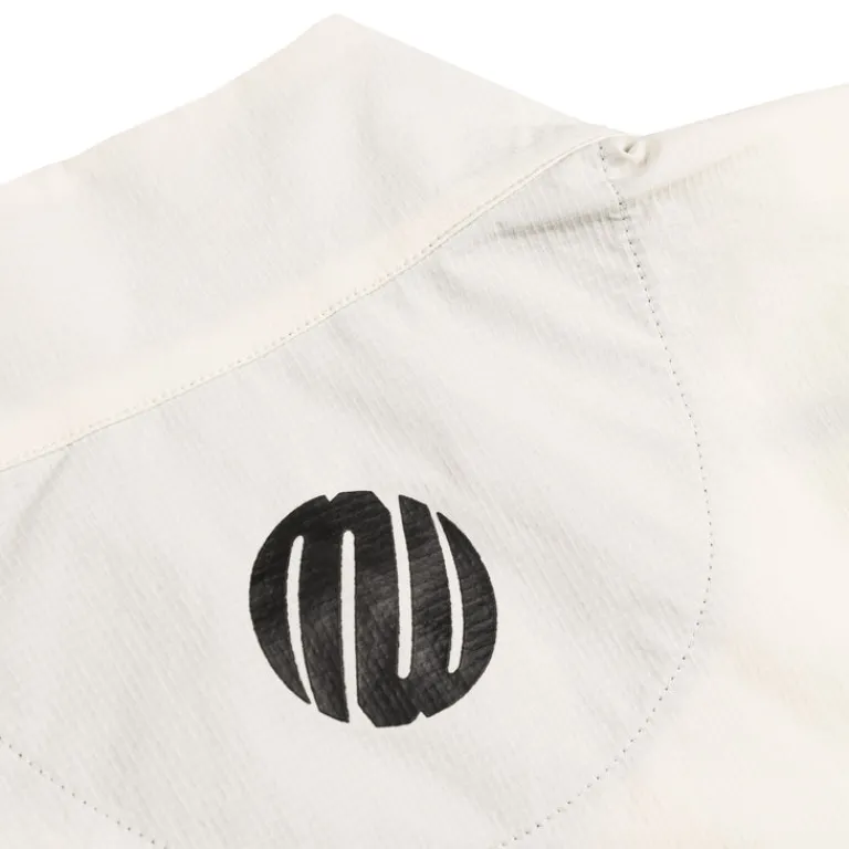 Metalwood Gilets*Tech 1/4 Zip Pullover Jacket White