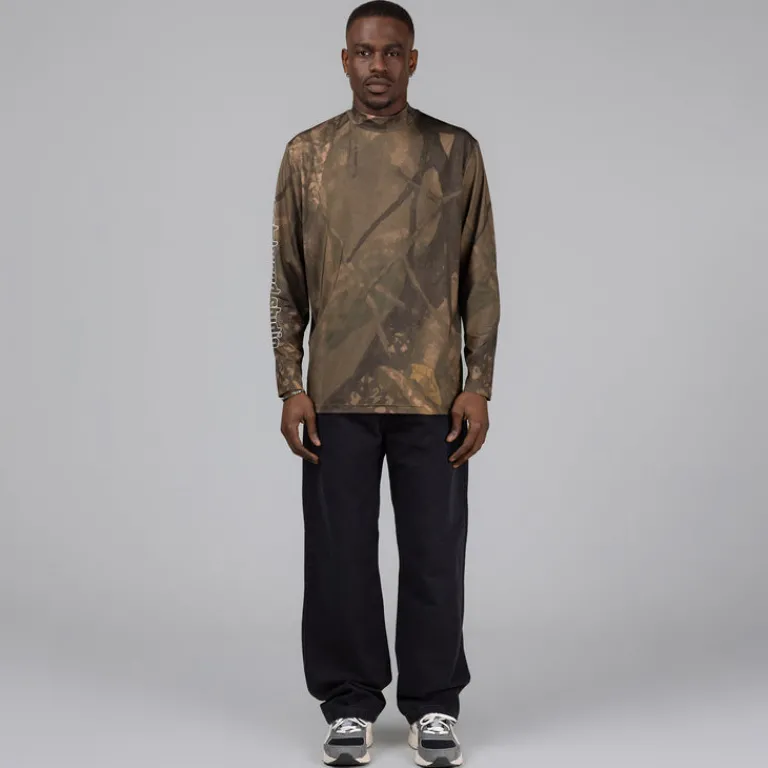 Metalwood T-Shirts*Tech Top Real Leaf Camo