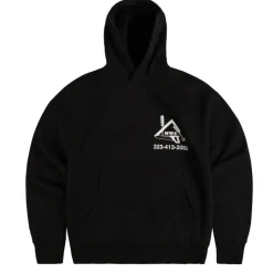 Metalwood Sweats À Capuche*Workshop Hooded Sweatshirt Black