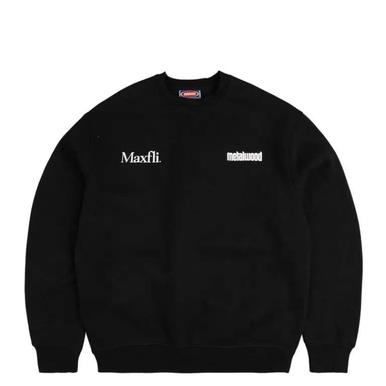 Metalwood Pullover*x Maxfli Aussie Blades Crewneck Black