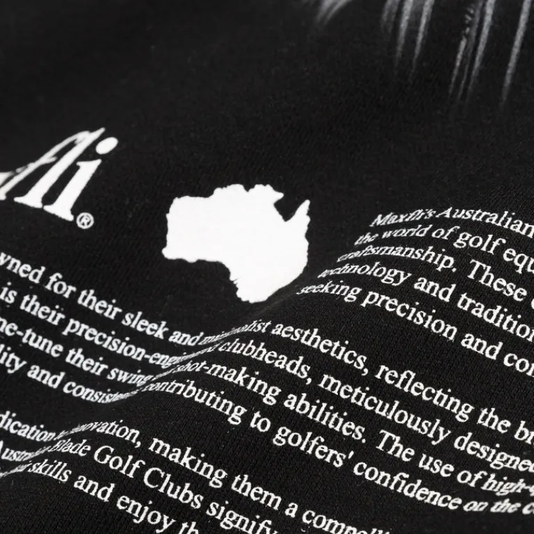 Metalwood Pullover*x Maxfli Aussie Blades Crewneck Black