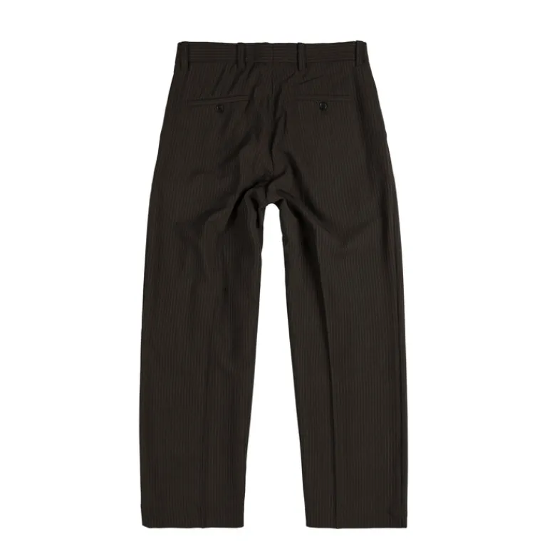 mfpen Pantalons*Classic Trousers Brown Pinstripe
