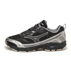 Mizuno Sneakers En Cuir|Chaussures De Running Retro*MXR Millennium Black / Black Sand / Purple Haze