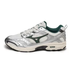 Mizuno Sneakers En Cuir|Sneakers Blancs*MXR Sport Snow White / Bistro Green / Silver