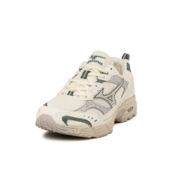 Mizuno Sneakers En Cuir|Chaussures De Running Retro*MXR Suede Pristine / Wind Chime / Bistro Green