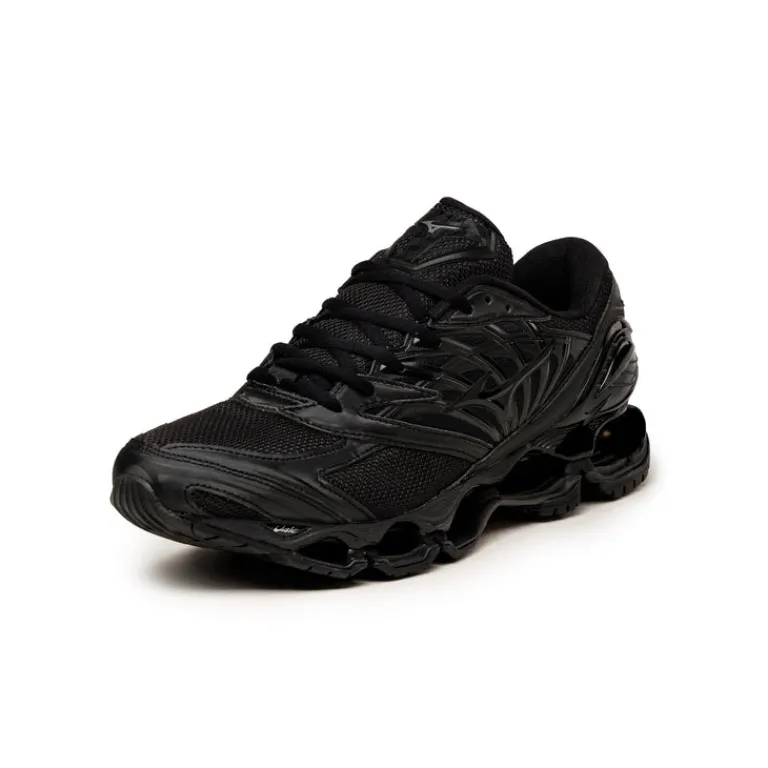 Mizuno Sneakers En Cuir*Wave Prophecy LS Black / Black / Black