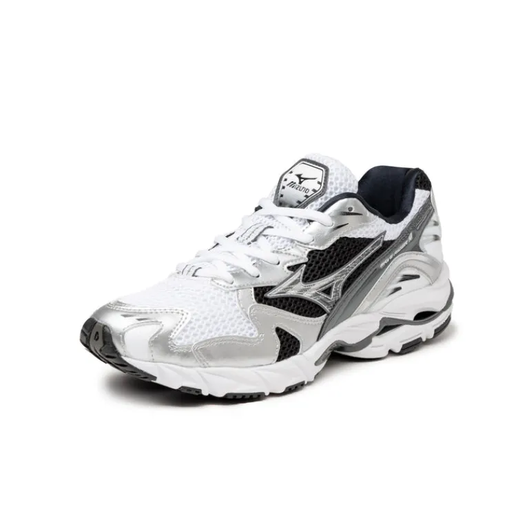 Mizuno Sneakers En Cuir|Sneakers Blancs*Wave Rider 10 White / Silver / Black