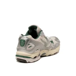 Mizuno Sneakers Végétaliens|Chaussures De Running Retro*Wave Rider 10 Snow White / Slate / Bistro Green