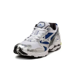 Mizuno Sneakers En Cuir|Sneakers Blancs*Wave Rider 10 Sport White / Silver / Surf the Web