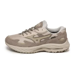 Mizuno Sneakers Imperméables|Sneakers En Cuir*Wave Rider Beta GTX Silver Cloud / Vintage Khaki / GE Gold