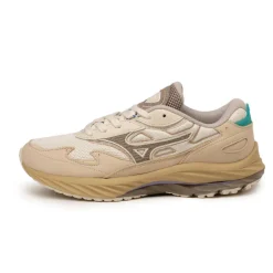Mizuno Sneakers En Cuir|Chaussures De Running Retro*Wave Rider Beta Premium Summer Sand / Vintage Khaki / Cedar