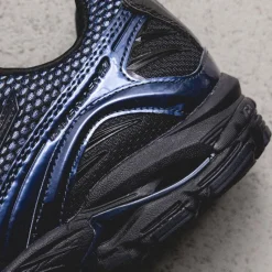 Mizuno Sneakers En Cuir|Chaussures De Running Retro*x END. Wave Rider 10 Estate Blue / Black Beaut